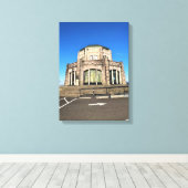 ビスタハウス,コロンビアリバーゲリッジ,オレゴン キャンバスプリント (インサイチュ (ウッドフロア))