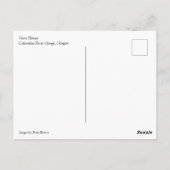 ビスタハウス，コロンビアリバーゲリッジ，オレゴン ポストカード (裏面)