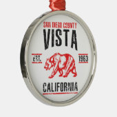 ビスタ メタルオーナメント (右)