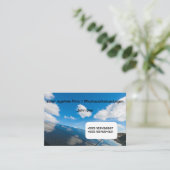 ビスティンカルテ太陽のフォトボルタイクブルースカイ1 名刺 (スタンド正面)