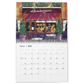 ビストロのカレンダー カレンダー (3月 2026)