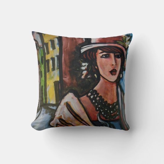 ビストロのコレクションの枕芸術 クッション (正面)