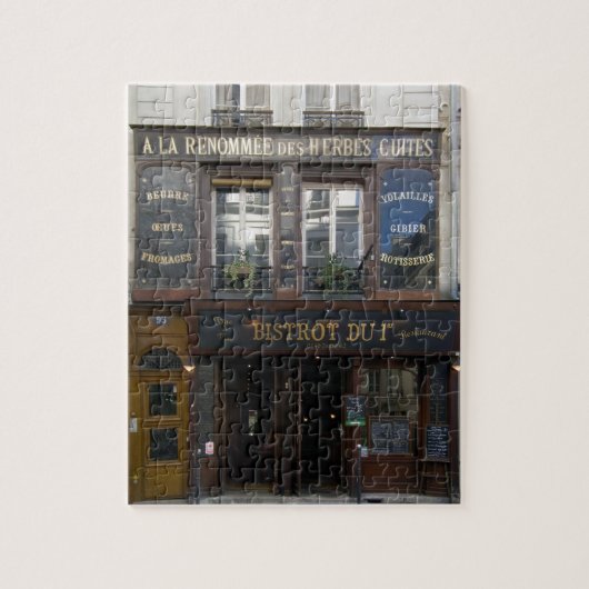 ビストロットドゥイ～ワインバー～レストラン～パリフランス ジグソーパズル (縦)