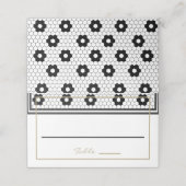 ビストロフランスのヴィンテージデザイン プレイスカード (外部開封)