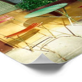 ビストロ – キャンバス印刷 ポスター (角)