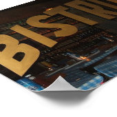 ビストロ ポスター (角)