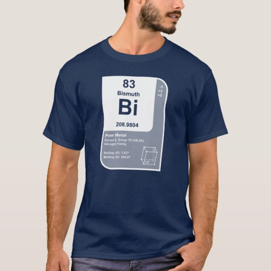 ビスマス (Bi) Tシャツ (正面)