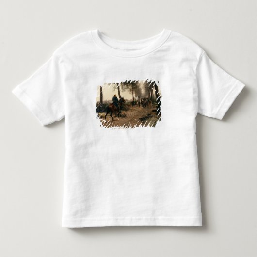 ビスマルクおよびナポレオン トドラーTシャツ (正面)