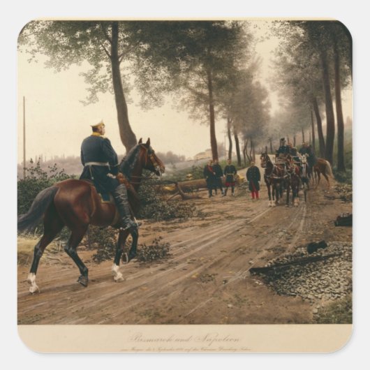 ビスマルクとナポレオン スクエアシール (正面)