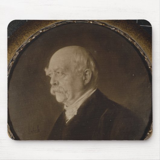 ビスマルクのオットー王子 マウスパッド (正面)