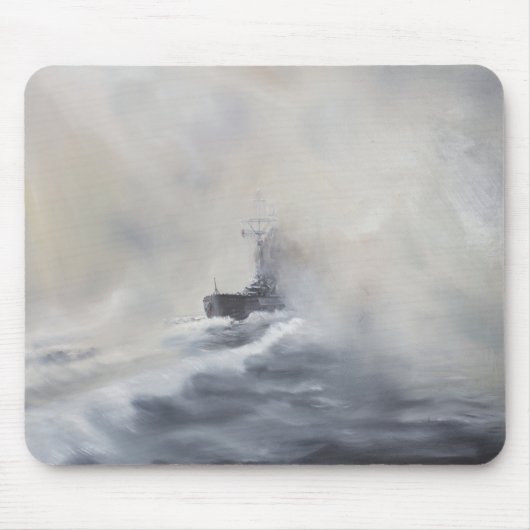 ビスマルクは彼女のpersuers 2005年5月を25日1941年。避けます マウスパッド (正面)