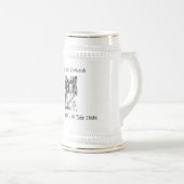ビスマルクステイン ビールジョッキ (正面右)