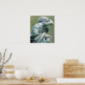 ビスマルク像、ベルリン、ギリシャ神アトラス、グリーンバ ポスター (キッチン)