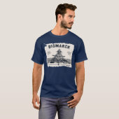 ビスマルク戦艦Tシャツ Tシャツ (正面フル)