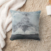 ビスマルク23rdMay 1941年。2014年のためのフードの頭部 クッション (ブランケット)