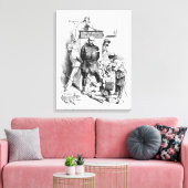 『ビスマルク』よりトリプルアライアンス キャンバスプリント (インサイチュ (リビング))