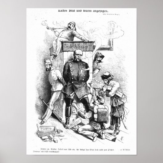 『ビスマルク』よりトリプルアライアンス ポスター (正面)