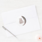 ビスミッラ・イスラム書道、アラビア書道 ラウンドシール (封筒)