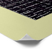 ビスミラ書道の芸術بسم اللہ الرحمان ポスター (角)