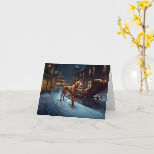 ビズスラクリスマスフェスティバルシーズン カード (黄色い花)