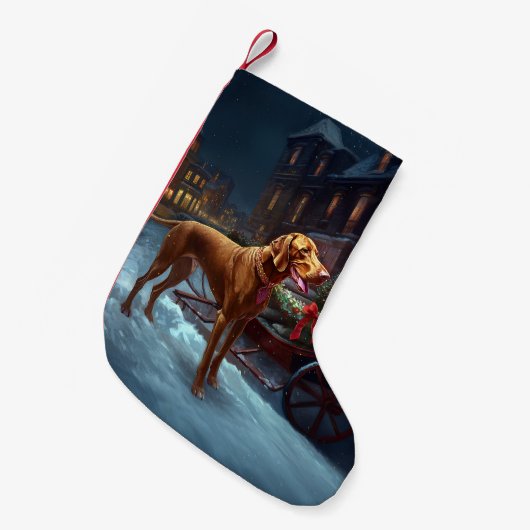 ビズスラクリスマスフェスティバルシーズン スモールクリスマスストッキング (正面 (吊り時))