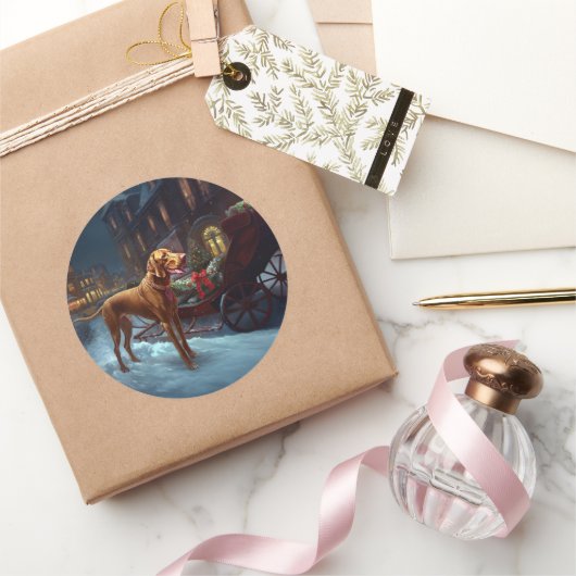 ビズスラクリスマスフェスティバルシーズン ラウンドシール (ギフト)