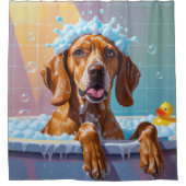 ビズスラスロッピースリームイおもしろいカイ シャワーカーテン (正面)