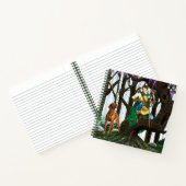 ビズスラドッグ小妖精や小人フォレスト ノートブック (内部)