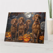 ビズスラハロウィン不気味 カード (正面)