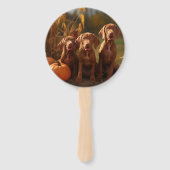 ビズスラパピーオータムデライトカボチャ ハンドファン (裏面)