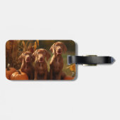 ビズスラパピーオータムデライトカボチャ ラゲッジタグ (裏面横)