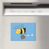 ビズネス蜂、疲れたストレスのミツバチ保持用ブリーフケース マグネット (インサイチュ (食洗機))