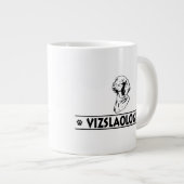 ビズユーモアのあるラ ジャンボコーヒーマグカップ (正面右)