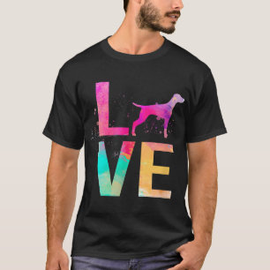 ビズラカラフルドッグ母ギフトビズラ Tシャツ