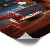 ビズラクリスマスクッキーフェスティバルホリデイ ポスター (角)