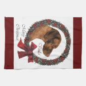 ビズラクリスマス キッチンタオル (横)