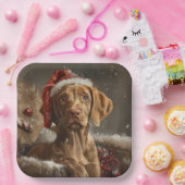 ビズラドッグクリスマスフェスティバル ペーパープレート (パーティー)