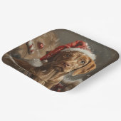 ビズラドッグクリスマスフェスティバル ペーパープレート (傾斜あり)