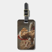 ビズラドッグクリスマスフェスティバル ラゲッジタグ (正面縦)