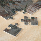 ビズラドッグクリスマスヴィンテージビーチ ジグソーパズル (側面)