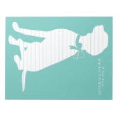 ビズラドッグパピー ノートパッド (正面)