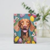 ビズラハッピーイースター ポストカード (スタンド正面)