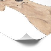 ビズラパーソナライズされたアート フォトプリント            (角)