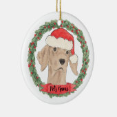 ビズラパーソナライズされたヴィシュラ セラミックオーナメント (右)