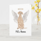 ビズラパーソナライズされた悔やみや弔慰メモリアル カード (黄色い花)