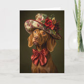 ビズラビクトリアンクリスマス シーズンカード (正面)