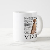 ビズラ形質ジャンボマグ ジャンボコーヒーマグカップ (正面右)