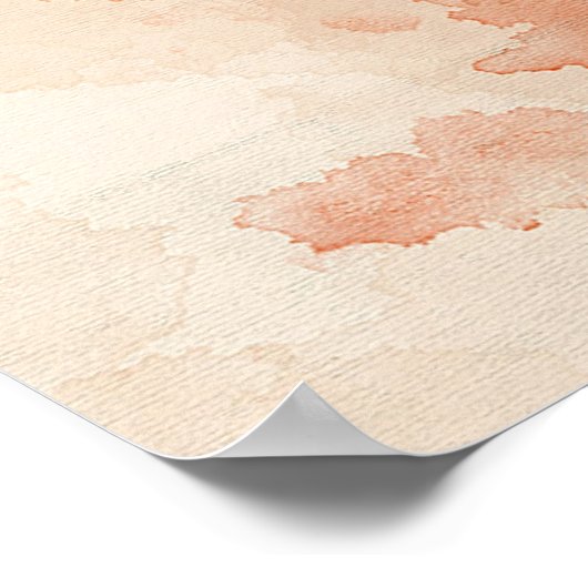 ビズラ水色 ポスター (角)