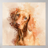 ビズラ水色 ポスター (正面)