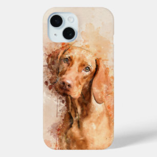 ビズラ水色 iPhone 15ケース
